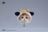画像: JXK & small 牛さんの帽子をかぶった猫ちゃん マグネット 磁石 JS2503 *予約