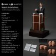画像11: LYNNBOX 1/6 トニーズ スピーチ スーツ 演題 セット アクションフィギュア用 LB-003A-003D *予約