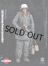 画像: UJINDOU 1/6 第二次世界大戦 ドイツ軍 LAH師団 装甲擲弾兵 ハリコフ攻防戦 1943年 アクションフィギュア UD9052 *予約