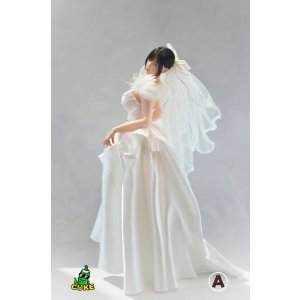 画像: CUKE TOYS 1/6 ハイエンド カスタマイズド ウェディングドレス セット アクションフィギュア用 CT-WD-A *予約