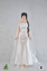 画像: CUKE TOYS 1/6 ハイエンド カスタマイズド ウェディングドレス セット アクションフィギュア用 CT-WD-E *予約