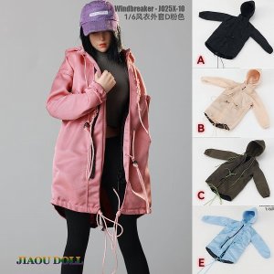 画像: Jiaou Doll 1/6 JO25X-10 女性用 ウィンドブレーカー ジャケット 5種 * 予約