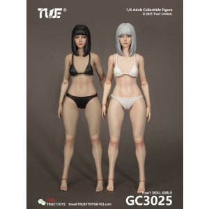 画像: 【特典】True1Toys 1/6 フィメールドール 女性素体  ベーシックボディ セット 2種 GC3025 *予約