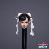 画像: Z6TOYS 1/6 女性格闘家 ヘッド 眼球可動 ZC020 *予約