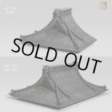 画像: Toys Nest 寺院の屋根 鬼瓦 鯱 ジオラマ ディスプレイベース 2種 *予約　