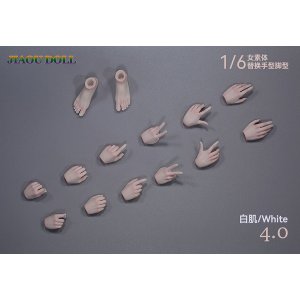 画像: Jiaou Doll 1/6 JHF04 フィメール ハンド & フット シェイプ 6種 * 予約