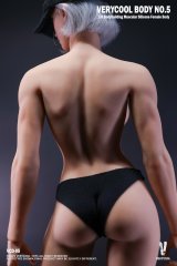 画像: VERYCOOL 1/6 シームレス女性素体 可動 肉体美 筋肉質 ナチュラル肌 VCD-05B *予約