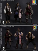 画像: 101TOYS 1/12 スケルトン パイレーツ トリオ セット アクションフィギュア ES020 2種 *予約