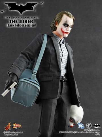 ジョーカー ホットトイズ 銀行強盗 joker 1/6 ダークナイト ピエロ