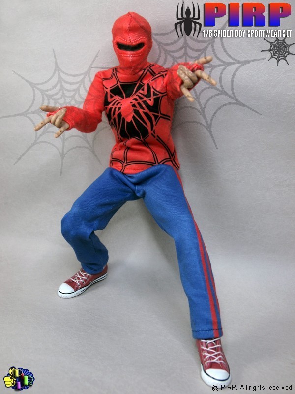 画像1: PIRP FIGURE  1/6  “Spider Boy Sport Wear” アウトフィットセット  *お取り寄せ