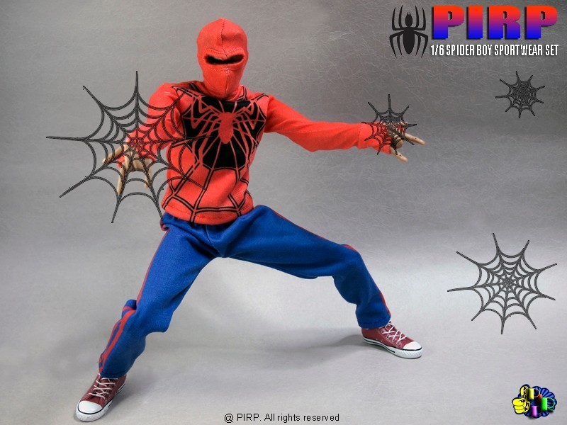 画像3: PIRP FIGURE  1/6  “Spider Boy Sport Wear” アウトフィットセット  *お取り寄せ