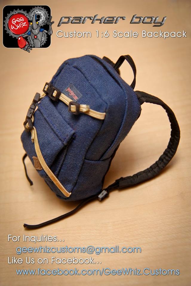 GeeWhiz 1/6 パーカーボーイ バックパック Parker Boy Backpack *受注