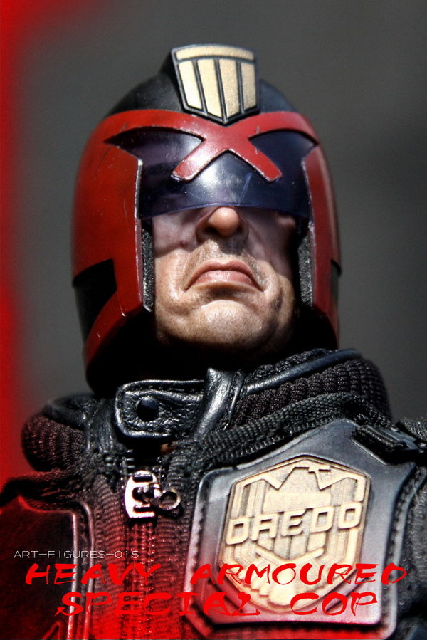 ArtFigures 1/6 Heavy Amroued Special Judge Cop ジャッジ・ドレッド 