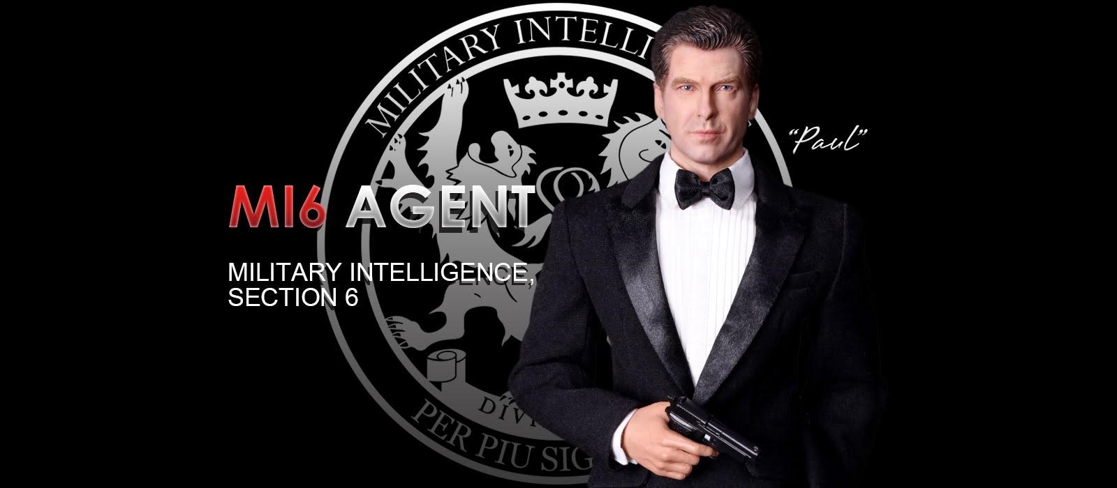 Wild Toys 1/6 MI6 Agent Paul ピアース・ブロスナン 007 ジェームズ 