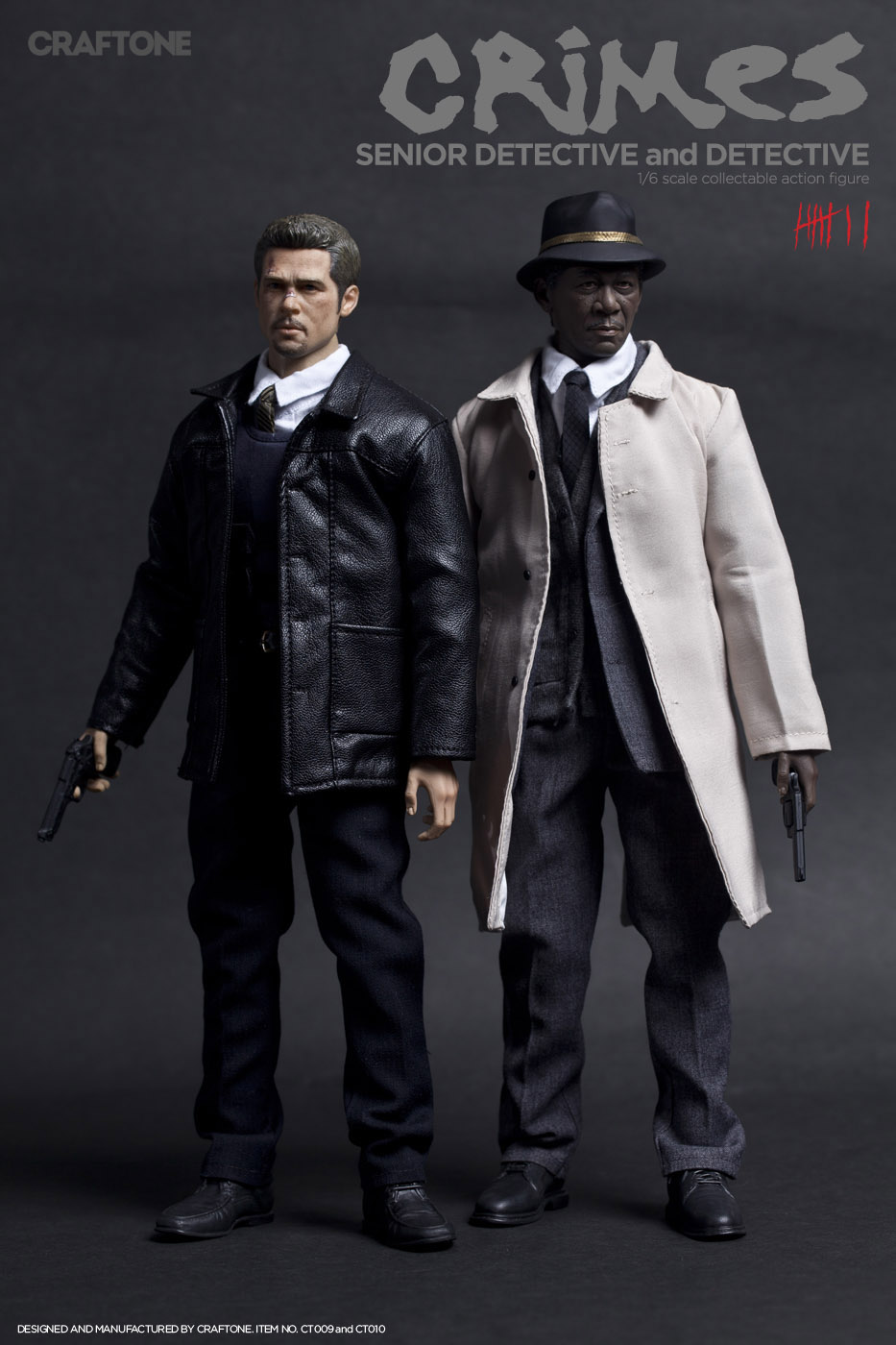 CRAFTONE 1/6 CRIMES - Senior Detective セブン モーガン・フリーマン 