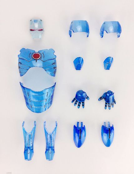 画像2: Hero 1/6　Type B : バトルダメージ / 透明アーマー　2 set Combo  fits HT Diecast Iron Man Mark ３ 　*お取り寄せ