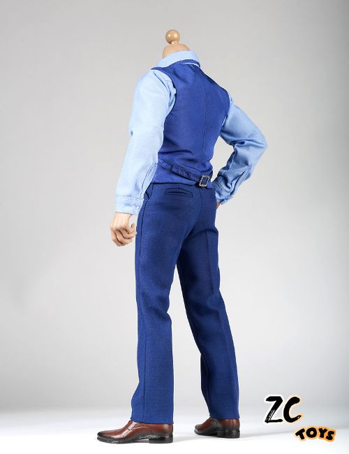 画像2: ZC Toys　1/6　Gentleman  Blue BVS スーツ　*お取り寄せ