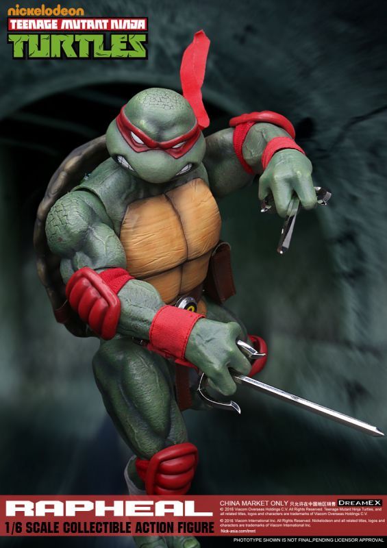 DreamEX 1/6 Ninja Turtles- Raphael フィギュア　*お取り寄せ