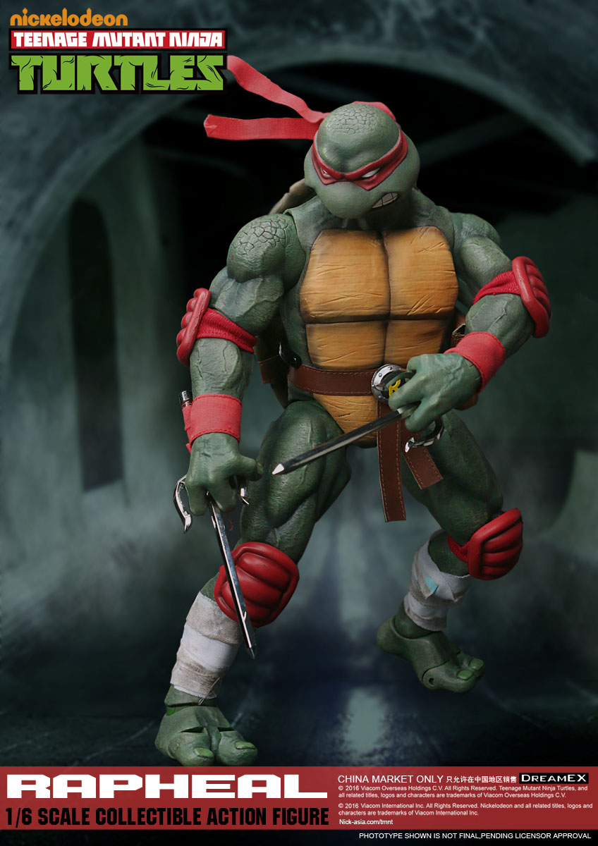 DreamEX 1/6 Ninja Turtles- Raphael フィギュア *お取り寄せ - 1/6