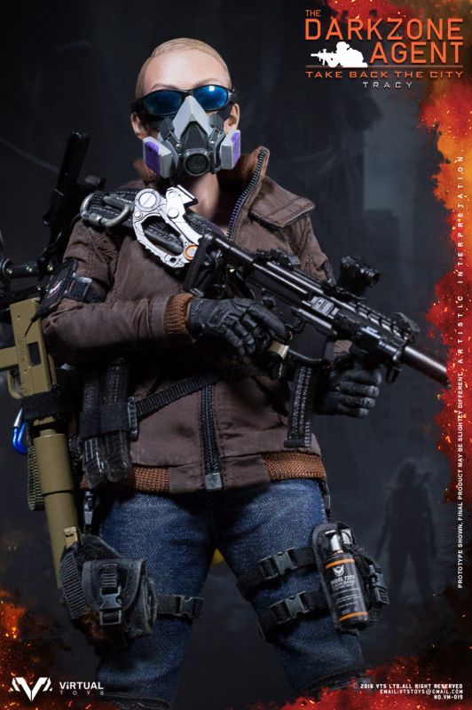 VTS Toys 1/6 The Darkzone Agent-TRACY トレイシー フィギュア (VM-019) *予約 - 1/6フィギュア通販専門店  - トレジャートイズ