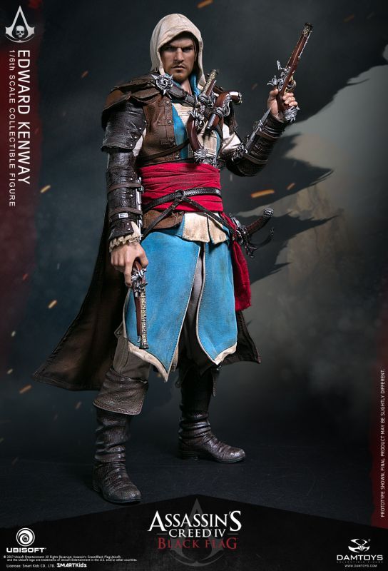 アサシンクリードシリーズ1エドワードKenwayアクションフィギュア Assassin's Creed Series 1 Edward Kenway Action Figure