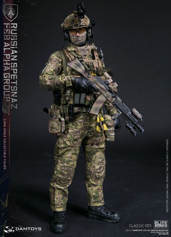 DAMTOYS 1/6 ロシア スペツナズ FSB アルファ部隊 クラシックVer