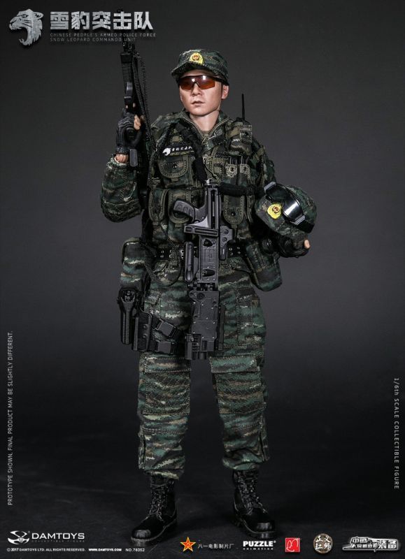 DAMTOYS 1/6 中国人民武装警察部隊 雪豹突撃隊 Snow Leopard Commando