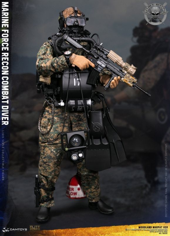 DAMTOYS 1/6 アメリカ海兵隊武装偵察部隊 マリーン フォース・リーコン