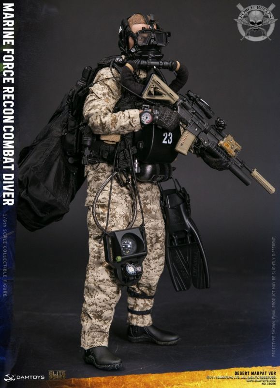 DAMTOYS 1/6 アメリカ海兵隊武装偵察部隊 マリーン フォース・リーコン