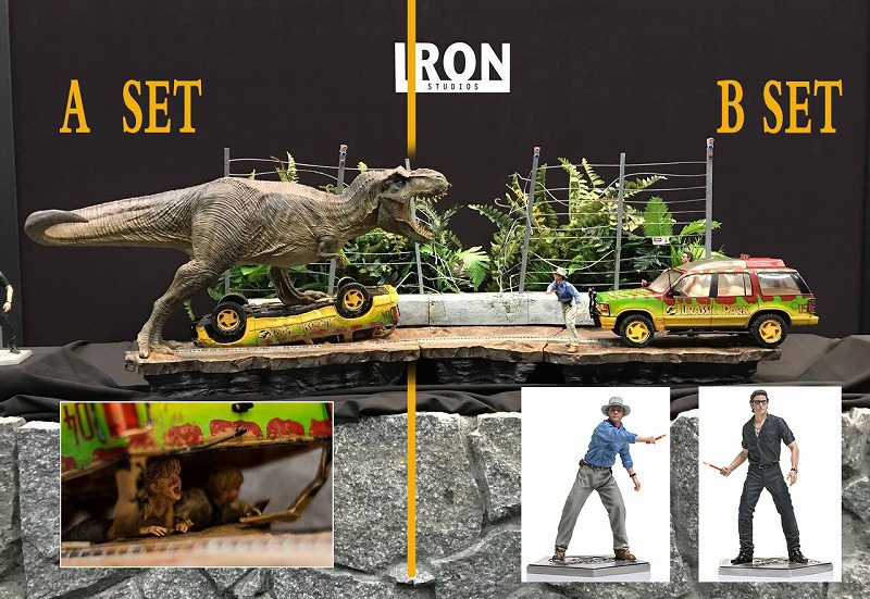 IRON STUDIOS 1/10 ジュラシック・パーク Tレックス/ティラノサウルス 