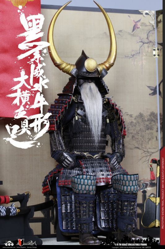 クーモデル 1/ 6 黒糸威水牛形大横立具足 甲冑 特別版 黒田長政 