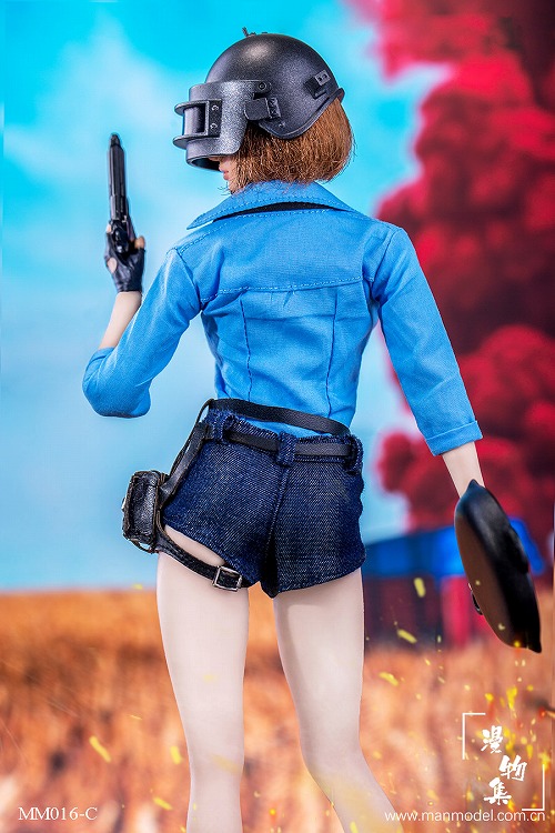 Manmodel 1/6 フライパンpubg 女性コンバットスーツ セット 3種 MM016