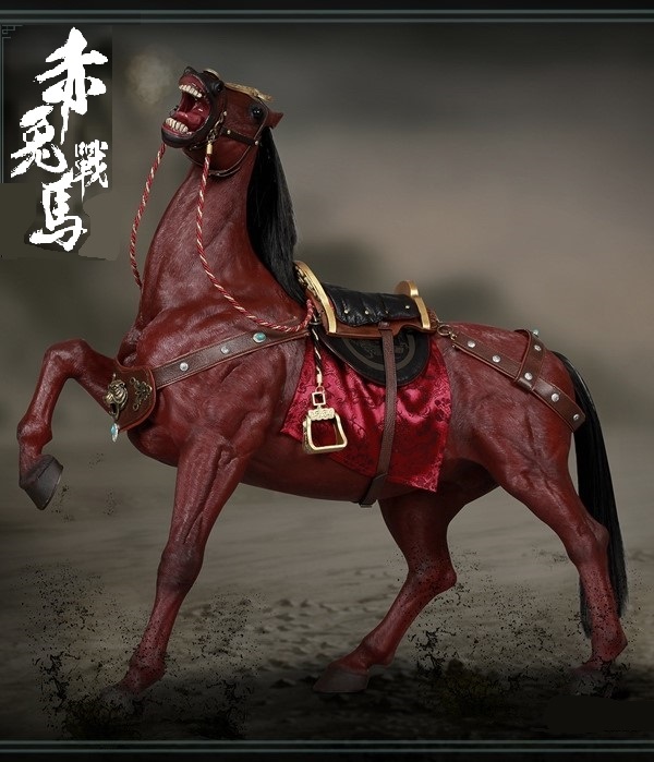 303TOYS 1/6 三国志 赤兎馬 スタチュー 呂布奉先 NO.121 *予約 - 1/6 