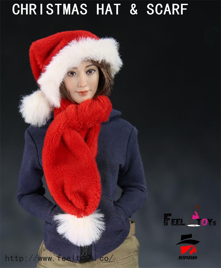 画像3: Feeltoys 1/6 サンタ帽子 & マフラー セット クリスマス FT X'mas