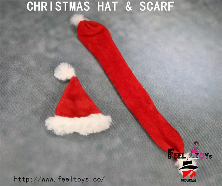 画像4: Feeltoys 1/6 サンタ帽子 & マフラー セット クリスマス FT X'mas