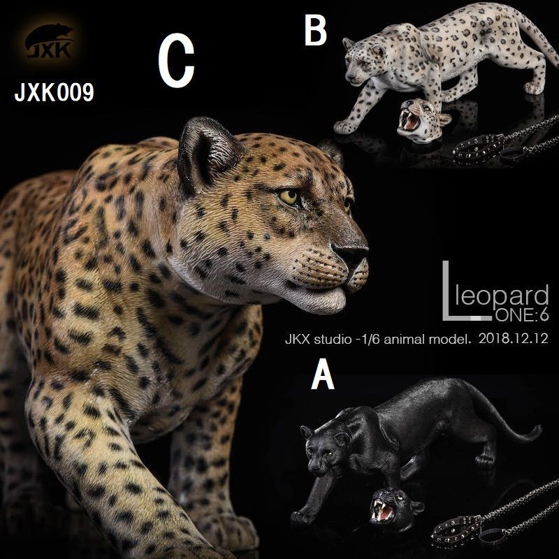 画像1: JxK.Studio　1/6　豹　パンサー　3種　xK009　*お取り寄せ