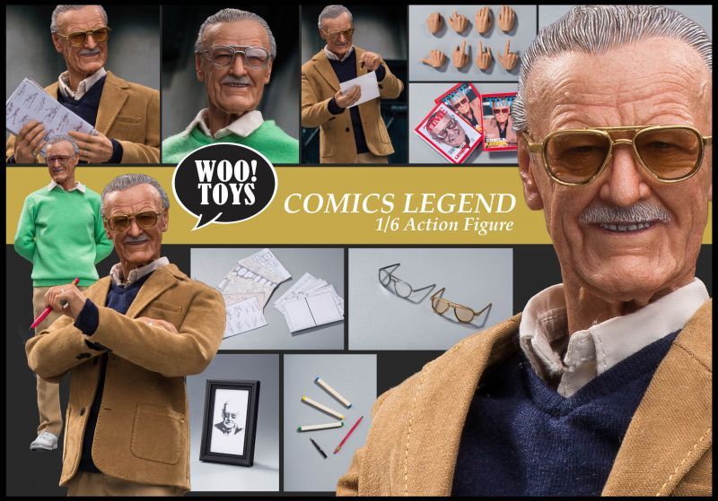 Woo Toys 1/6 WO-001 Comics Legend アクションフィギュア *予約 - 1/6