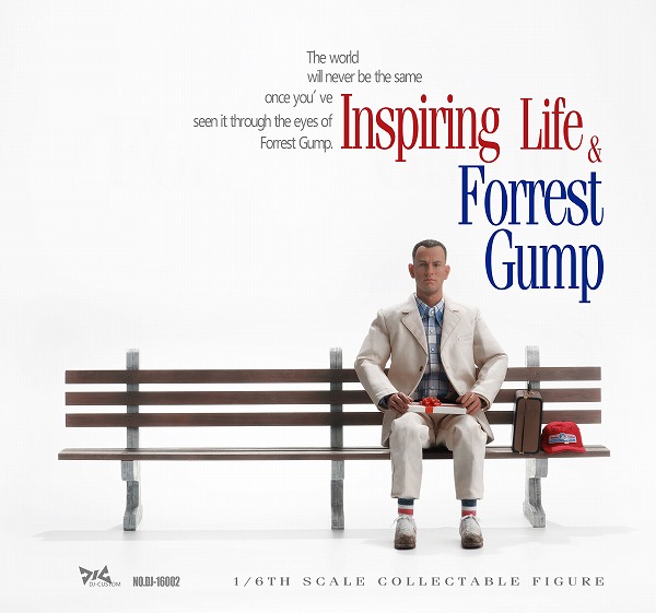 DJ_Custom 1/6 Forrest Gump フォレスト・ガンプ アクションフィギュア 