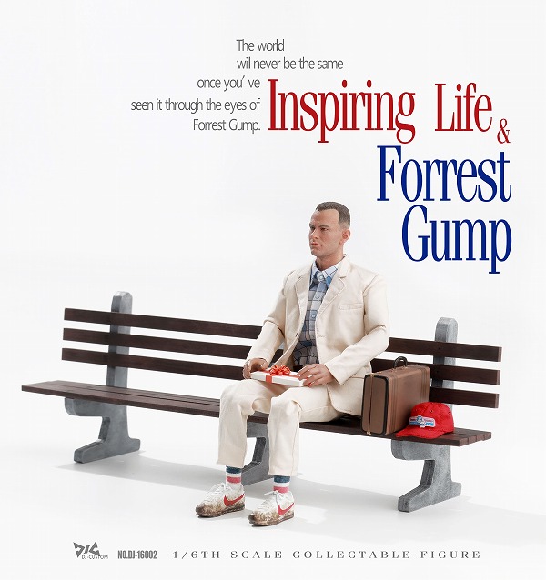 DJ_Custom 1/6 Forrest Gump フォレスト・ガンプ アクションフィギュア