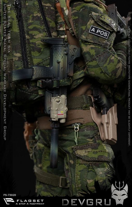 FLAGSET 1/6 US SEALs Team 6 ”DEVGRU” Jungle Dagger アクション 
