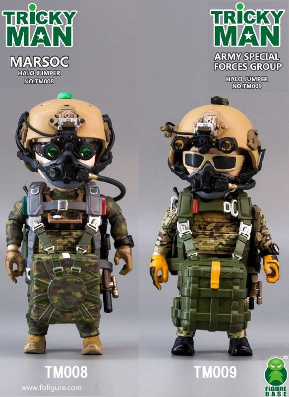 画像1: FigureBase TRICKYMAN ”HARO ジャンパー” MARSOC アメリカ海兵隊武装偵察部隊 TM008 / アメリカ陸軍特殊部隊 TM009 アクションフィギュア *お取り寄せ