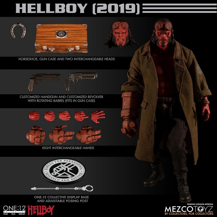 Mezco ワン12コレクティブ 『ヘルボーイ』 1/12 アクションフィギュア