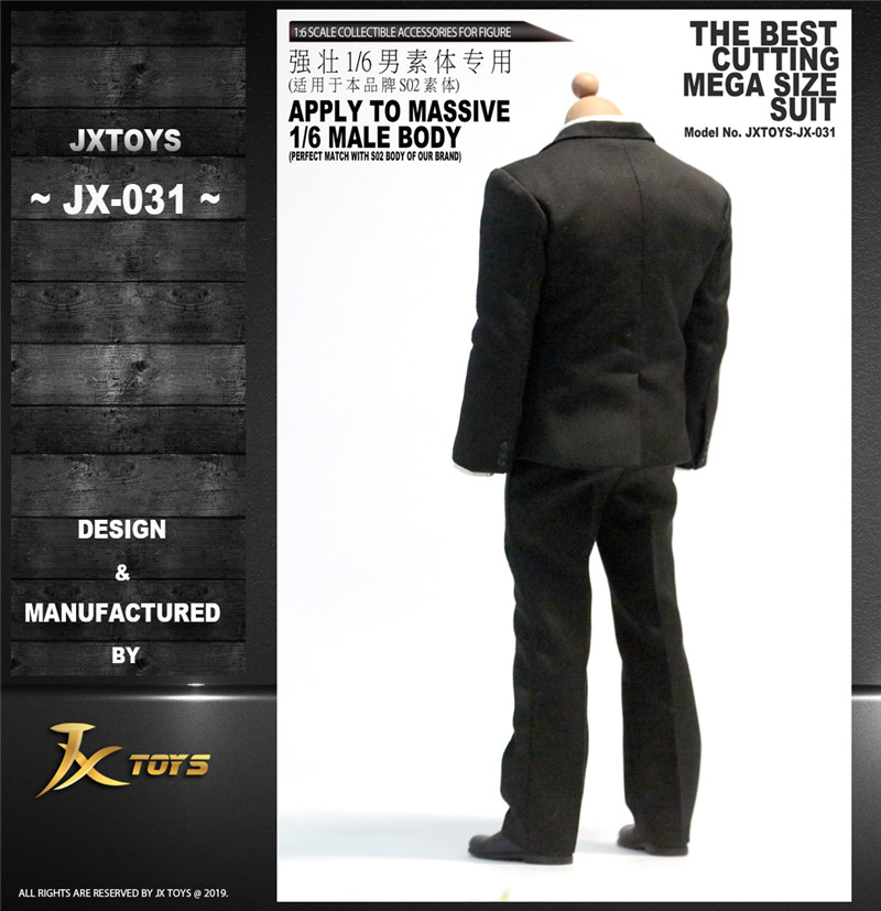 JXTOYS 1/6 メンズスーツ マッシブ マッスル ボディ/素体用 JX-031 