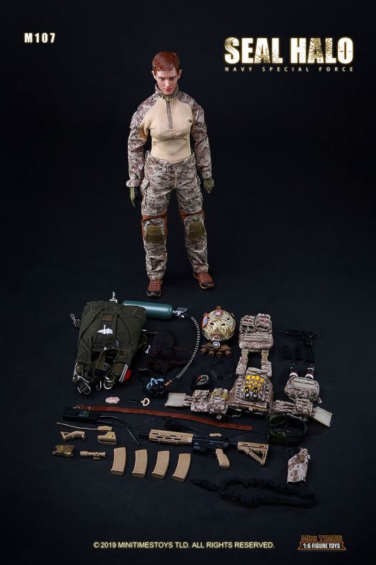 Parachute Bag for Minitimes toys M017 Seal HALO Navy Sepical Force 1/6th Scale 