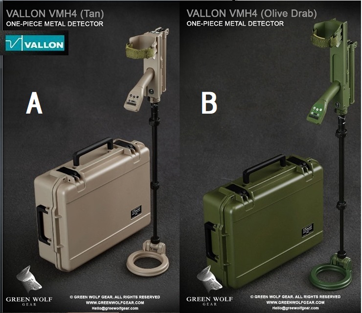 画像1: Green Wolf Gear 1/6 VALLON VMH4 Compact with Hard Case 2種 GWG-010 *予約 