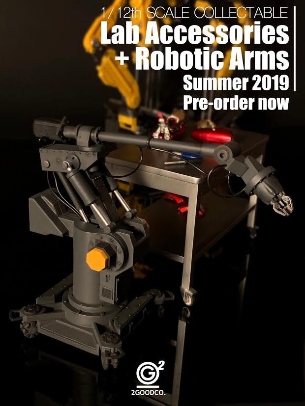 2GOODCO 1/12 Iron Man Lab Accessories + Robotic Arms アイアンマン ...