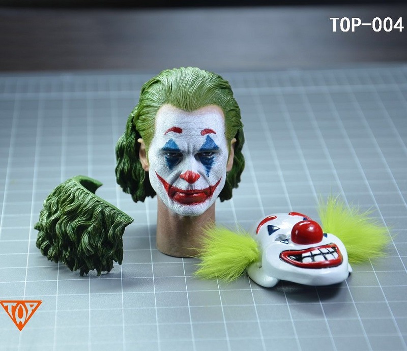 画像1: TOP 1/6 コメディアン ピエロ メイク ヘッド TOP-004 Joker  *予約