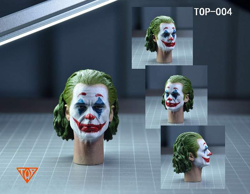 画像2: TOP 1/6 コメディアン ピエロ メイク ヘッド TOP-004 Joker  *予約