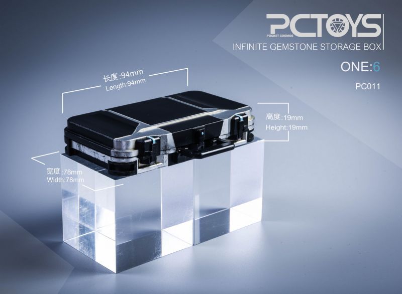 PCTOYS 1/6 1/12 Infinite Gemstone Storage Box PC011 PC012 *お