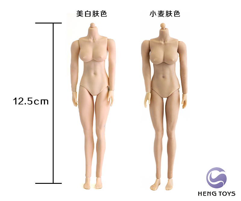 HENG TOYS 1/12 女性素体 シームレススティールスケルトン